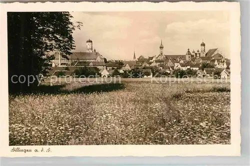 AK / Ansichtskarte Dillingen Donau Teilansicht Kat. Dillingen a.d.Donau