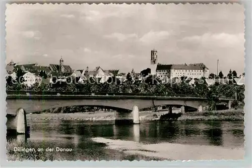 AK / Ansichtskarte Dillingen Donau Bruecke Kat. Dillingen a.d.Donau