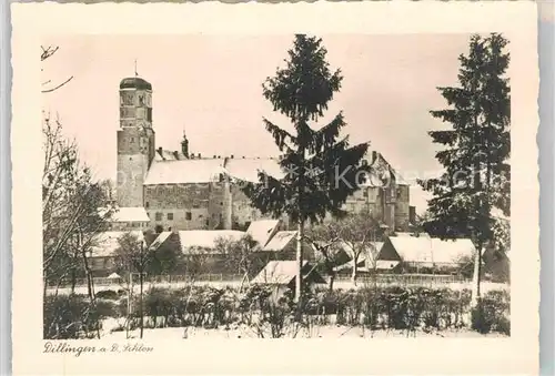 AK / Ansichtskarte Dillingen Donau Schloss Kat. Dillingen a.d.Donau