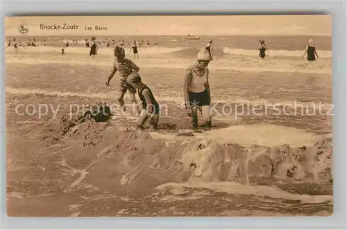 AK / Ansichtskarte Knocke Zoute Strand