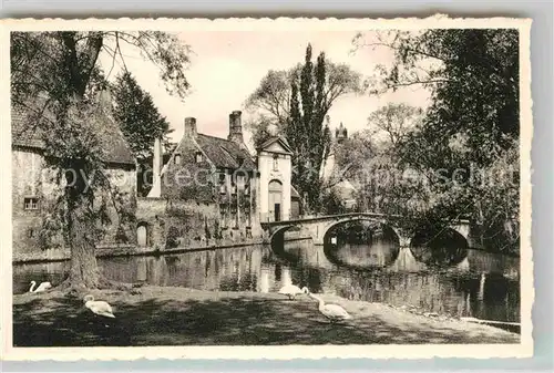 AK / Ansichtskarte Bruegge West Vlaanderen Eingang Beduinenkloster Kat. Bruges