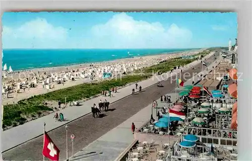 AK / Ansichtskarte Noordwijk aan Zee  Strandpromenade Kat. Noordwijk