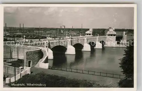 AK / Ansichtskarte Maastricht Wilhelminabrug Kat. Maastricht