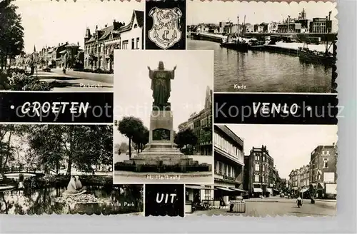 AK / Ansichtskarte Venlo Parkricht Villa Park Denkmal Kade  Kat. Venlo