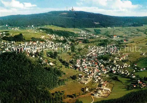 AK / Ansichtskarte Niederreifenberg Fliegeraufnahme mit Oberreifenberg Kat. Schmitten