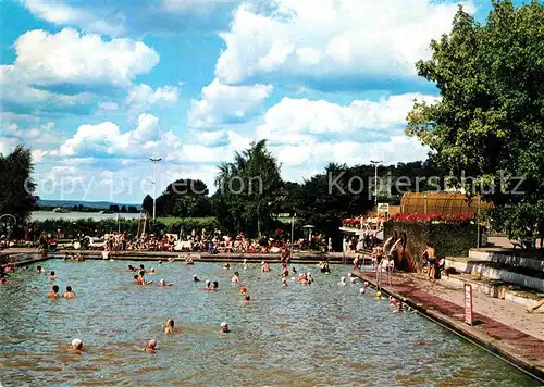 AK / Ansichtskarte Bad Hoenningen Thermalbad Freibad Kat. Bad Hoenningen