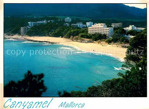 AK / Ansichtskarte Canyamel Panorama Kueste Strand Hotels Kat. Mallorca