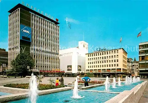 AK / Ansichtskarte Essen Ruhr Kennedyplatz Wasserspiele Kat. Essen