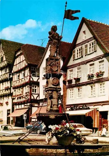 AK / Ansichtskarte Fritzlar Altstadt Brunnen Kat. Fritzlar