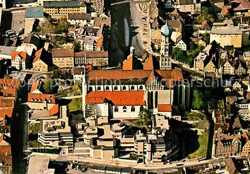 AK / Ansichtskarte Augsburg Haus St Ulrich Akademie und Seelsorgezentrum der Dioezese Augsburg Fliegeraufnahme Kat. Augsburg