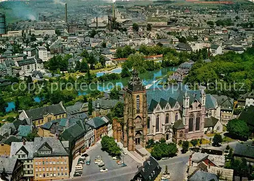 AK / Ansichtskarte Wetzlar Dom Fliegeraufnahme Kat. Wetzlar