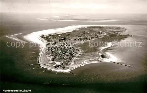 AK / Ansichtskarte Baltrum Nordseebad Fliegeraufnahme Kat. Baltrum