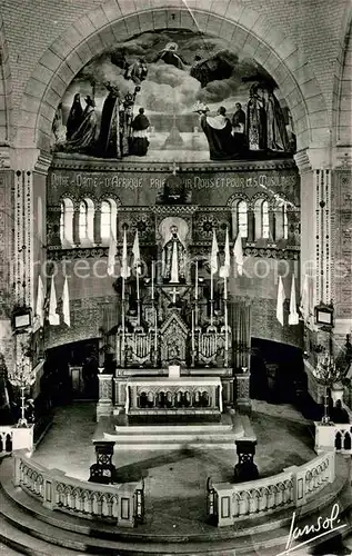 AK / Ansichtskarte Alger Algerien Notre Dame d Afrique Interieur de la Basilique La Choeur