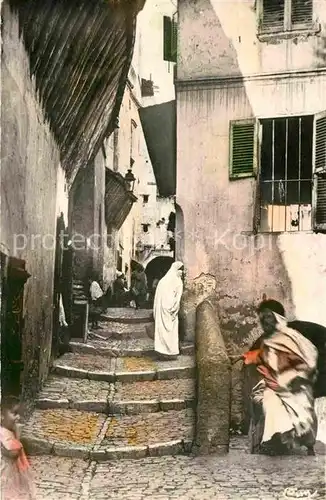 AK / Ansichtskarte Alger Algerien En flanant dasn la Casbah