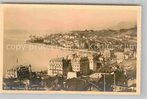 AK / Ansichtskarte Montreux VD Panorama  Kat. Montreux