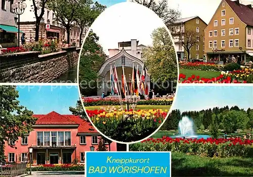 AK / Ansichtskarte Bad Woerishofen Kurgebiet Konzertpavillon Kat. Bad Woerishofen