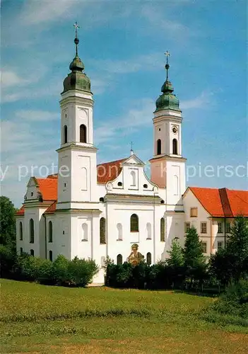 AK / Ansichtskarte Irsee bei Kaufbeuren ehemalige Benediktinerkirche Kat. Irsee