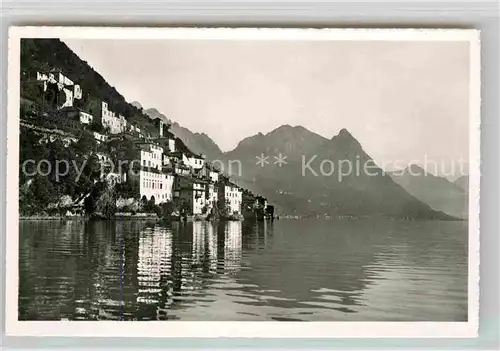 AK / Ansichtskarte Gandria Lago di Lugano Panorama  Kat. Gandria