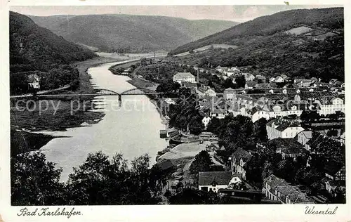 AK / Ansichtskarte Bad Karlshafen Wesertal Kat. Bad Karlshafen