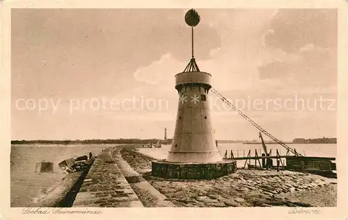 AK / Ansichtskarte Travemuende Ostseebad Ostmole Kat. Luebeck