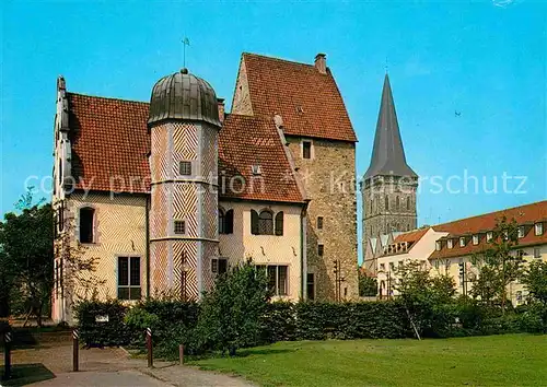 AK / Ansichtskarte Osnabrueck Ledenhof Katharinenbruecke Kat. Osnabrueck