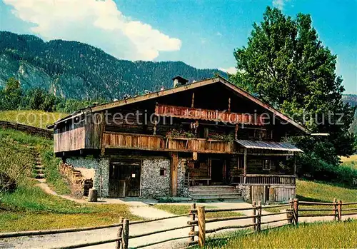 AK / Ansichtskarte Zillertal Museum Tiroler Bauernhoefe Zillertaler Kleinbauernhof Sommerau 15.   17. Jhdt. Kat. Regionales