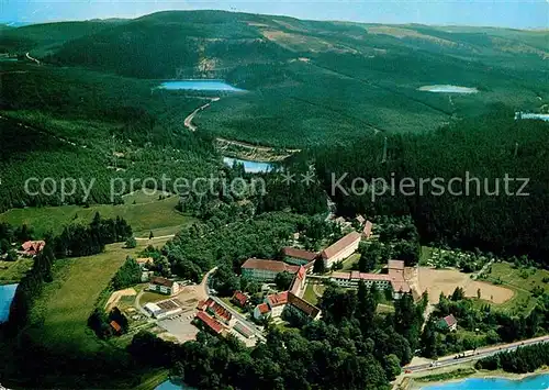 AK / Ansichtskarte Clausthal Zellerfeld Kurklinik Erbprinzentanne Fliegeraufnahme  Kat. Clausthal Zellerfeld