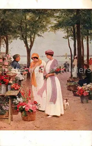 AK / Ansichtskarte Verlag Salon de Paris Nr. 126 V. Gilbert Dernieres roses  Kat. Verlage