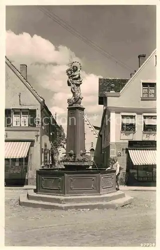 AK / Ansichtskarte Burgau Schwaben Dorfbrunnen Kat. Burgau