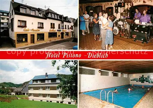 AK / Ansichtskarte Dieblich Hotel Pistono Restaurant Tanz Hallenbad Kat. Dieblich