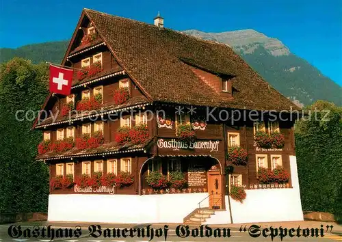 AK / Ansichtskarte Goldau SZ Gasthaus Bauernhof