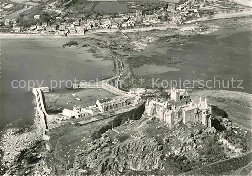 AK / Ansichtskarte St Michaels Mount and Mazarion aerial view