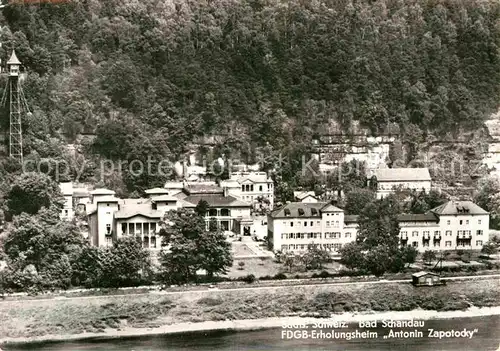 AK / Ansichtskarte Bad Schandau FDGB Erholungsheim Antonin Zapotocky Kat. Bad Schandau