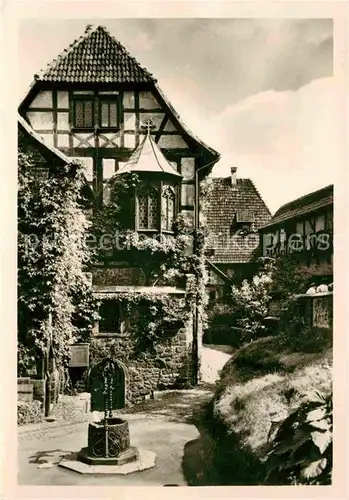 AK / Ansichtskarte Eisenach Thueringen Wartburg Burgvogtei mit Nuernberger Erker Kat. Eisenach