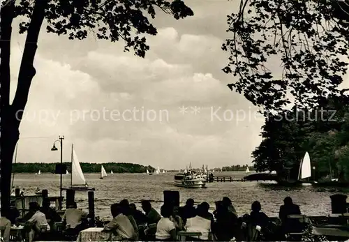 AK / Ansichtskarte Schmoeckwitz Blick vom Gasthaus Zur Palme auf den Seddinsee Kat. Berlin