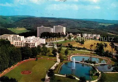 AK / Ansichtskarte Lahnstein Klinik Lahnhoehe am Kurpark Fliegeraufnahme Kat. Lahnstein