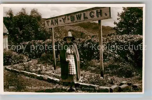 AK / Ansichtskarte Gwynedd Wales Tan Y Bwlch Railwais Station Kat. Gwynedd