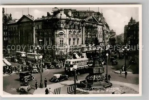 AK / Ansichtskarte London Picadilly Circus Kat. City of London