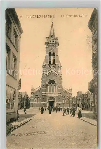 AK / Ansichtskarte Blankenberghe La Nouvelle Eglise Kat. 