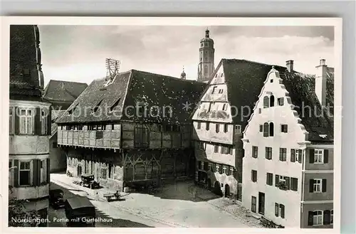 AK / Ansichtskarte Noerdlingen Partie mit Guertelhaus Kat. Noerdlingen