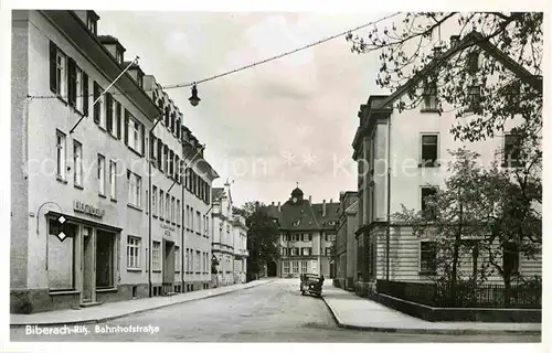 AK / Ansichtskarte Biberach Riss Bahnhofstrasse  Kat. Biberach an der Riss