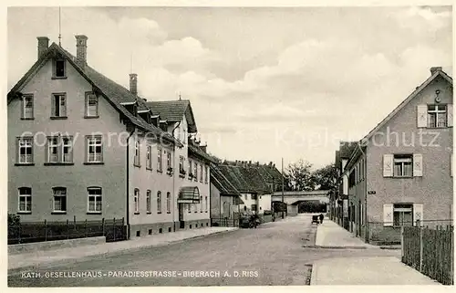 AK / Ansichtskarte Biberach Riss Katholische Gesellenhaus Paradiesstrasse  Kat. Biberach an der Riss