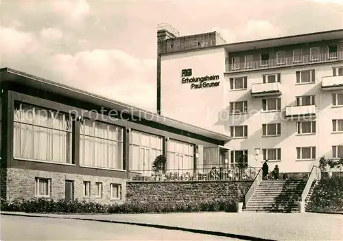 AK / Ansichtskarte Rauschenbach Caemmerswalde FDGB Erholungsheim Paul Gruner Kat. Neuhausen Erzgebirge