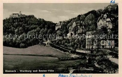 AK / Ansichtskarte Eisenach Thueringen Wartburg Reuter Villa Kat. Eisenach