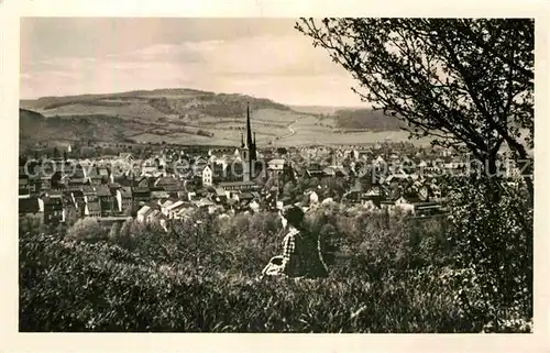 AK / Ansichtskarte Kahla Thueringen Panorama Kat. Kahla Thueringen