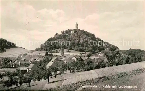 AK / Ansichtskarte Seitenroda Panorama mit Leuchtenburg Kat. Seitenroda