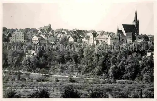 AK / Ansichtskarte Leisnig Ortsansicht mit Kirche Kat. Leisnig