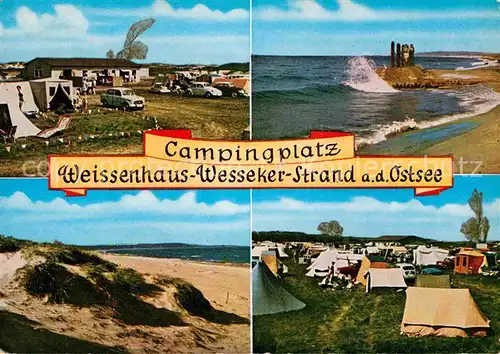 AK / Ansichtskarte Wangels Campingplatz Weissenhaus Wesserker Strand Kat. Wangels