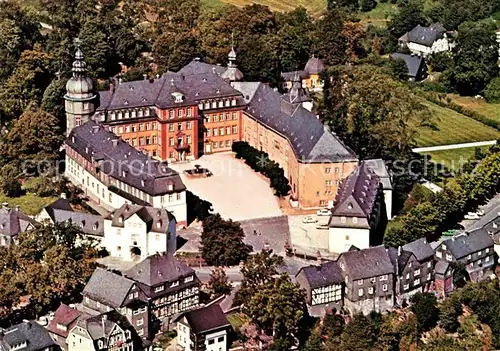 AK / Ansichtskarte Bad Berleburg Fliegeraufnahme Schloss Kat. Bad Berleburg