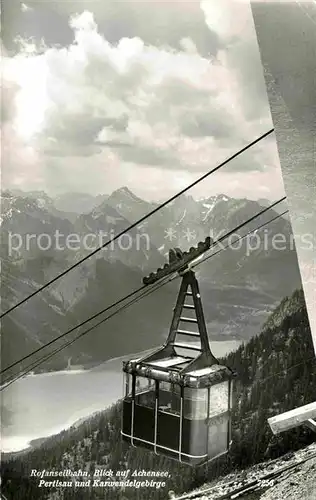 AK / Ansichtskarte Seilbahn Rofan Achensee Pertisau Karwendelgebirge  Kat. Bahnen